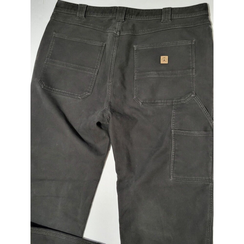 Coleman Green Canvas Fleeced lined Cargo  pants 40x32